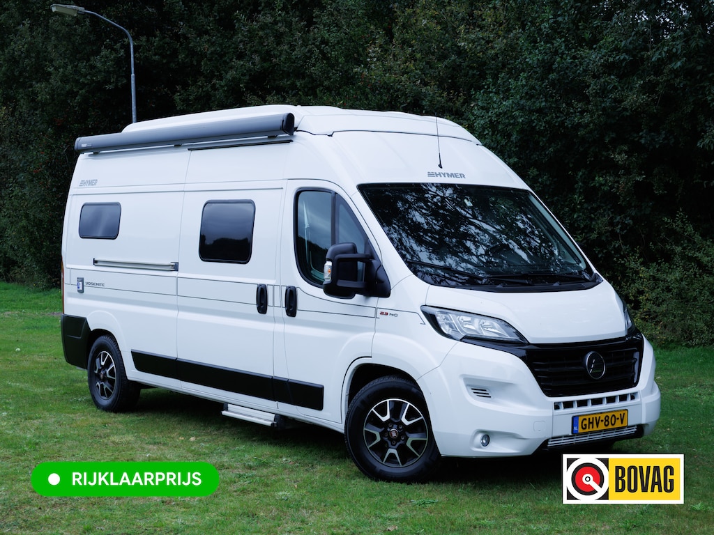 HYMER Yosemite 600 2.3 140PK | Slaap-Hefdak | 4-Pers. | Luifel | Airco | Cruise | Lengtebedden | Rijklaarprijs incl. garantie | Compact (5.99 m), EURO6, Buscamper