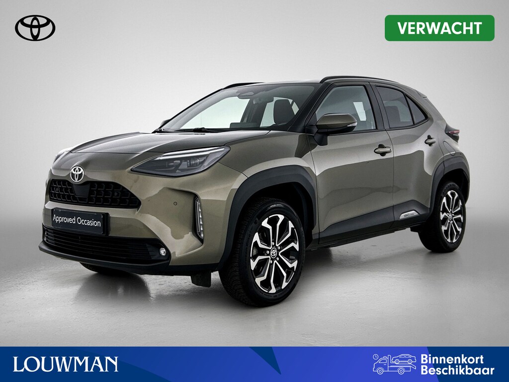 Toyota Yaris Cross 1.5 Hybrid 115 First Edition + | BTW voertuig | Stoel+stuurverwarming | Parkeersensoren voor+achter | Navigatie | Apple CarPlay/Android Auto | Cruise Control Adaptive | Achteruitrijcamera | Bluetooth |