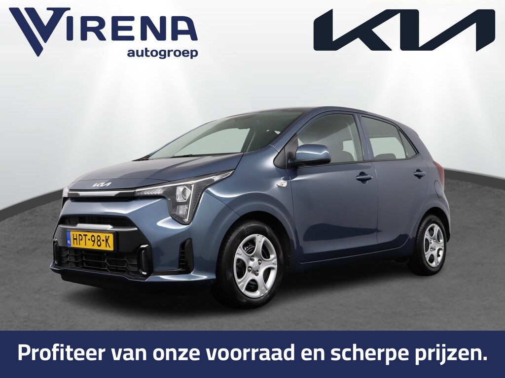 Kia Picanto 1.0 DPI DynamicLine - Apple Carplay/Android Auto - Cruise Control - Navigatie - Achteruitrijcamera - Fabrieksgarantie tot 05-2032