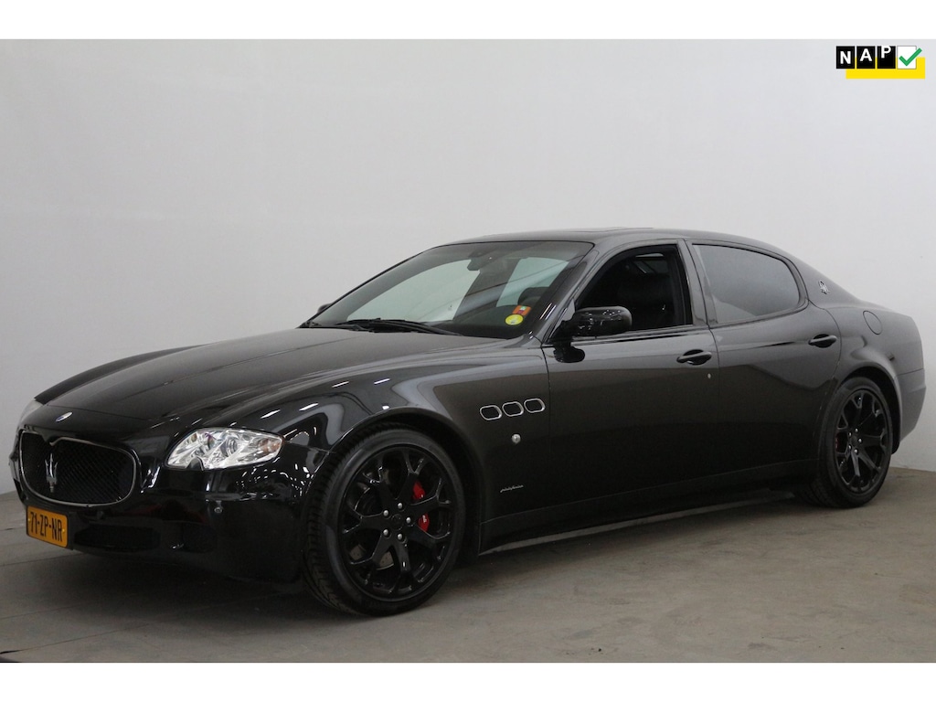 Maserati 4200 GT Quattroporte 4.2 Sport S ,ZF BAK ,PERFECTE STAAT, NL AUTO, APPLE CAR PLAY