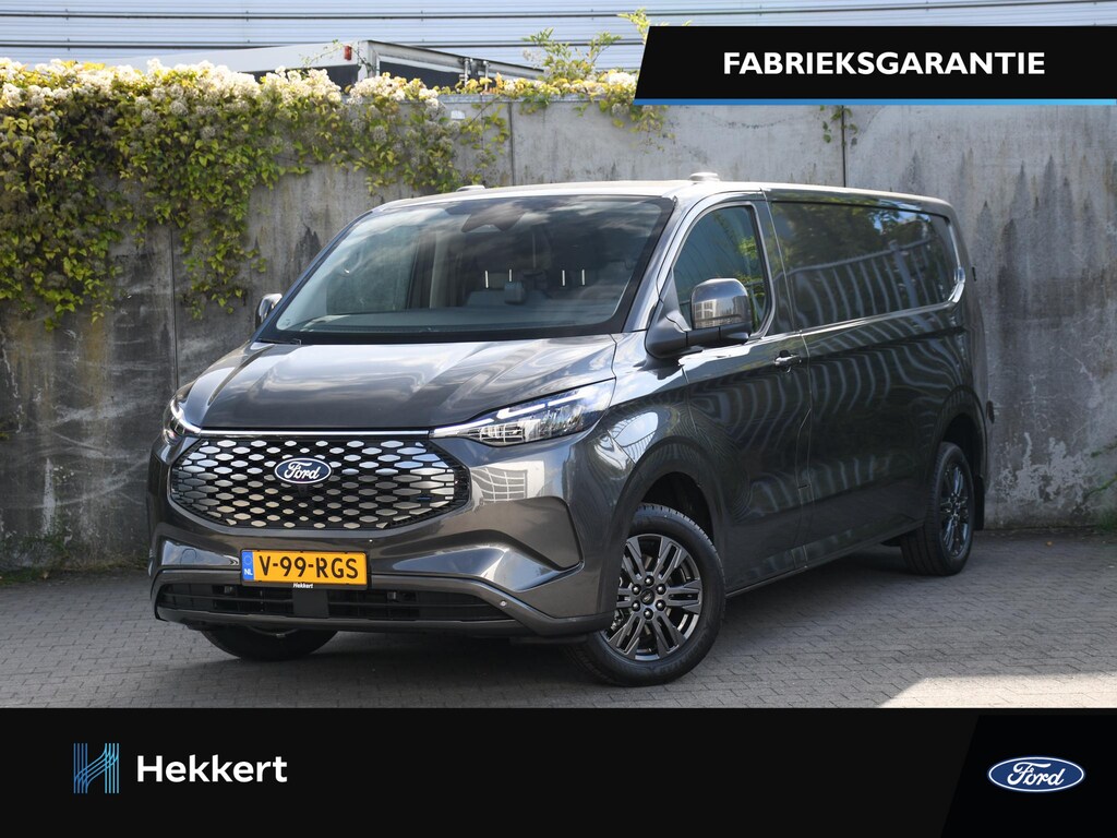 Ford E-Transit Custom 340 L2H1 Limited 65 kWh 218pk Automaat 360° CAM. | 17''LM | ADAPT. CC | DODE HOEK | DAB | NAVI