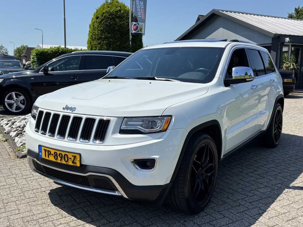 Jeep Grand Cherokee 3.6 V6 Limited 2015 Wit Schuifdak Trekhaak