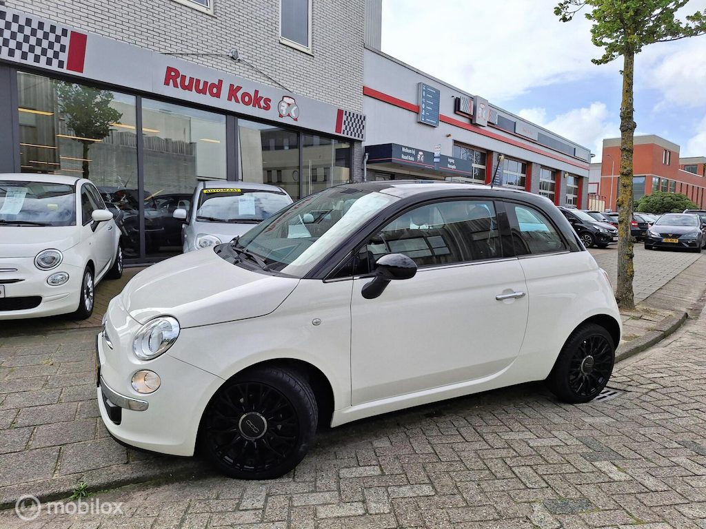 Fiat 500 0.9 TWINAIR LOUNGE • Panoramadak •