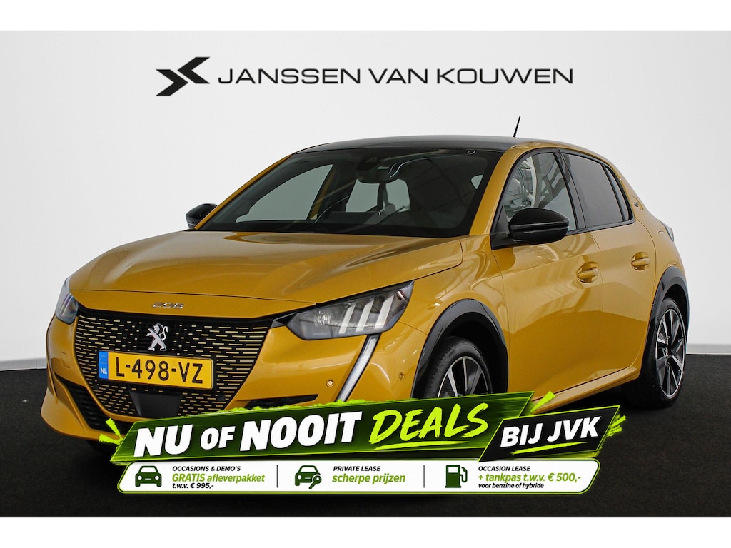 Peugeot e-208 EV GT Pack 50 kWh Stoelverwarming Camera Keyless Apple CarPlay