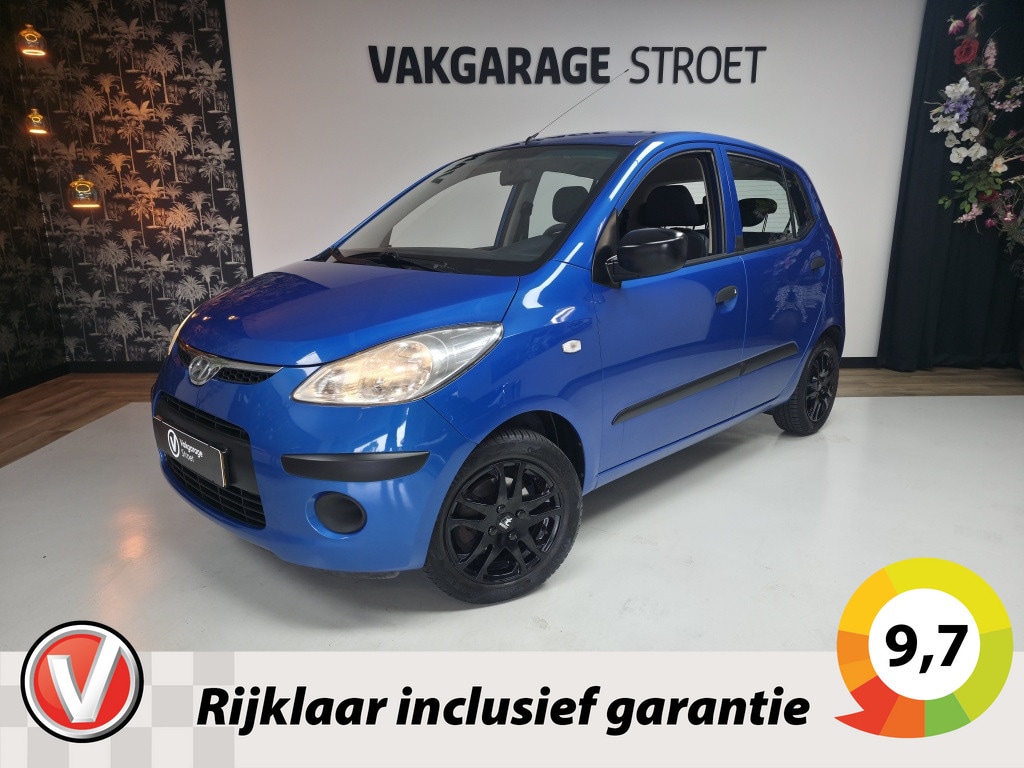 Hyundai i10 1.1 Active | LMV | voll.deal.oh + bkje | beurt | hoge zit en instap