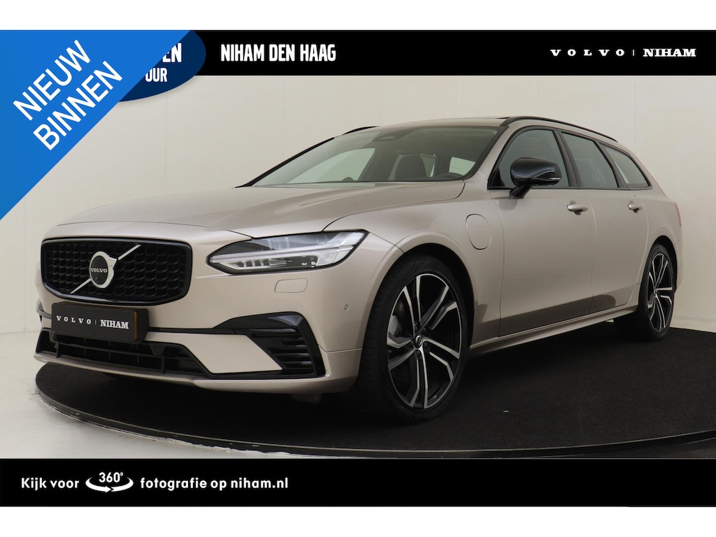 Volvo V90 T8 PLUG-IN HYBRID AWD ULTRA EXECUTIVE EDITION -PANO.DAK|BOWERS&WILKINS|LUCHTVERING|HEAD-UP DISP.|360°CAM|20"|GEVENT.LEDER+MASSAGE|TREKHAAK|20"ALL.SEASON|SoH:100%