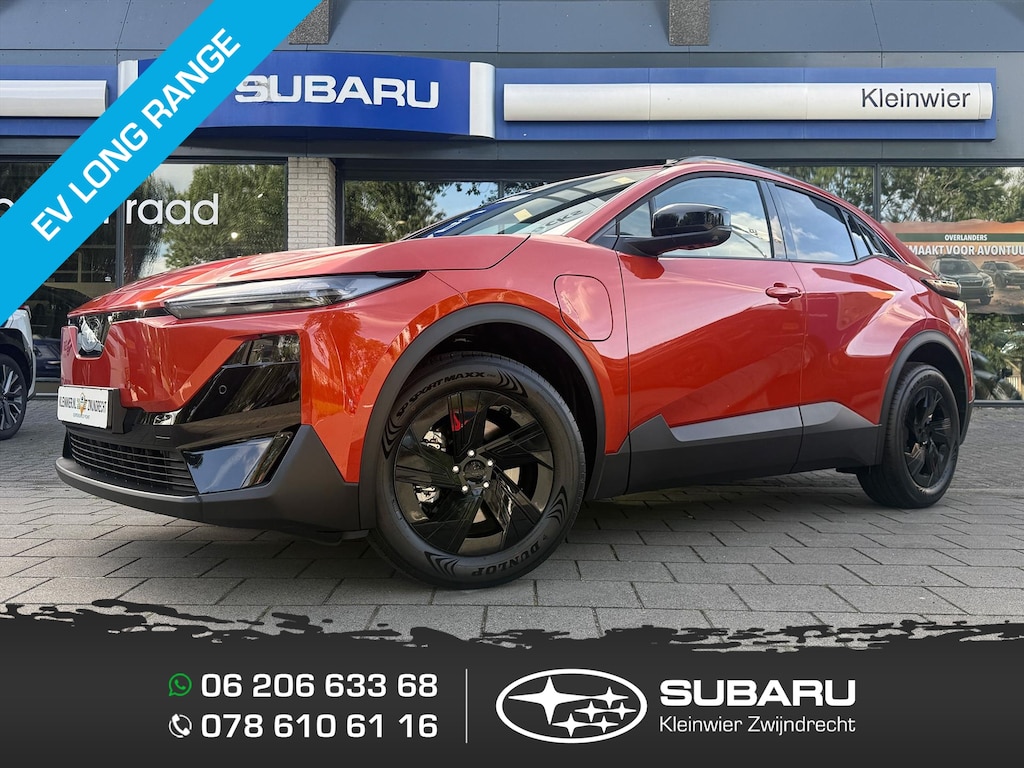 Subaru Uncharted 77 kWh 224pk FWD 2E-xcite+ | Flare Orange | Nieuw | 8 jaar fabrieksgarantie