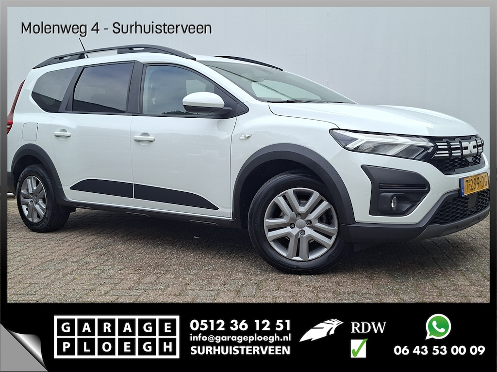 Dacia Jogger 7-Pers 1.0 TCe 100 ECO-G Carplay Airco Cruise 1Eig 7-Persoons!