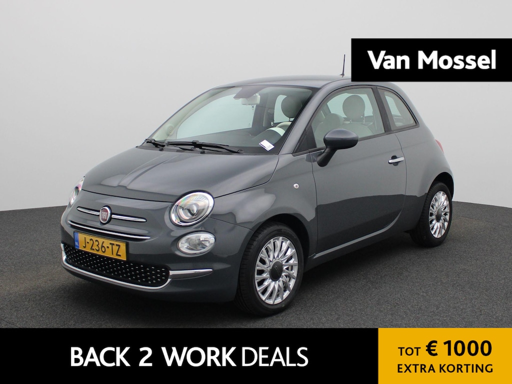 Fiat 500 1.0 Hybrid Lounge | APPLE CARPLAY - ANDROID AUTO | AIRCO | CRUISE CONTROL | LICHTMETALEN VELGEN |