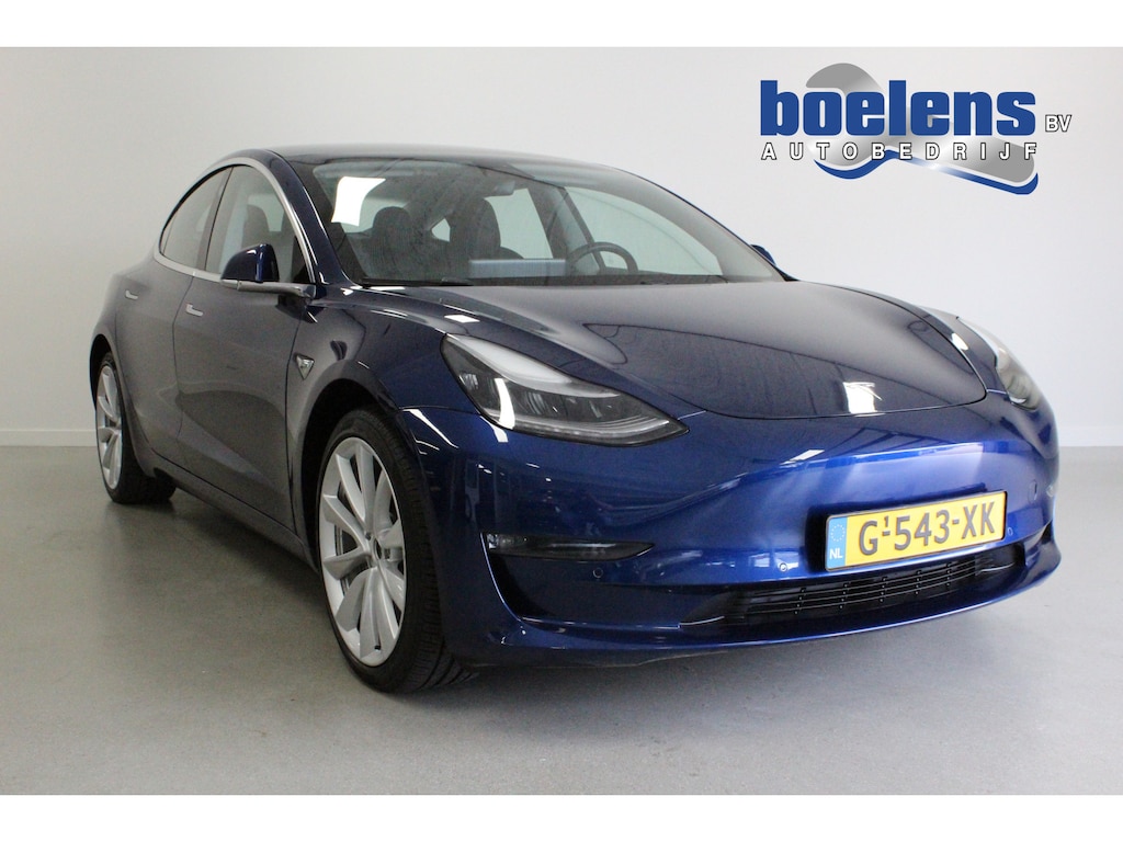 Tesla Model 3 Long Range AWD 75 kWh | SOH 100% | NAVI | NIEUWE-HV/ACCU | CAMERA | 19'LMV | BTW | CAMERA | LED |