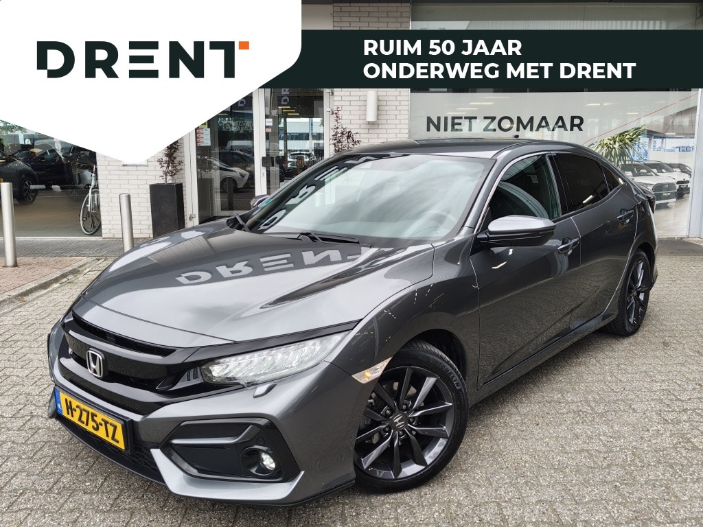 Honda Civic 1.0 i-VTEC Elegance | Automaat | Trekhaak | Sensoren v/a | Stoelverwarming