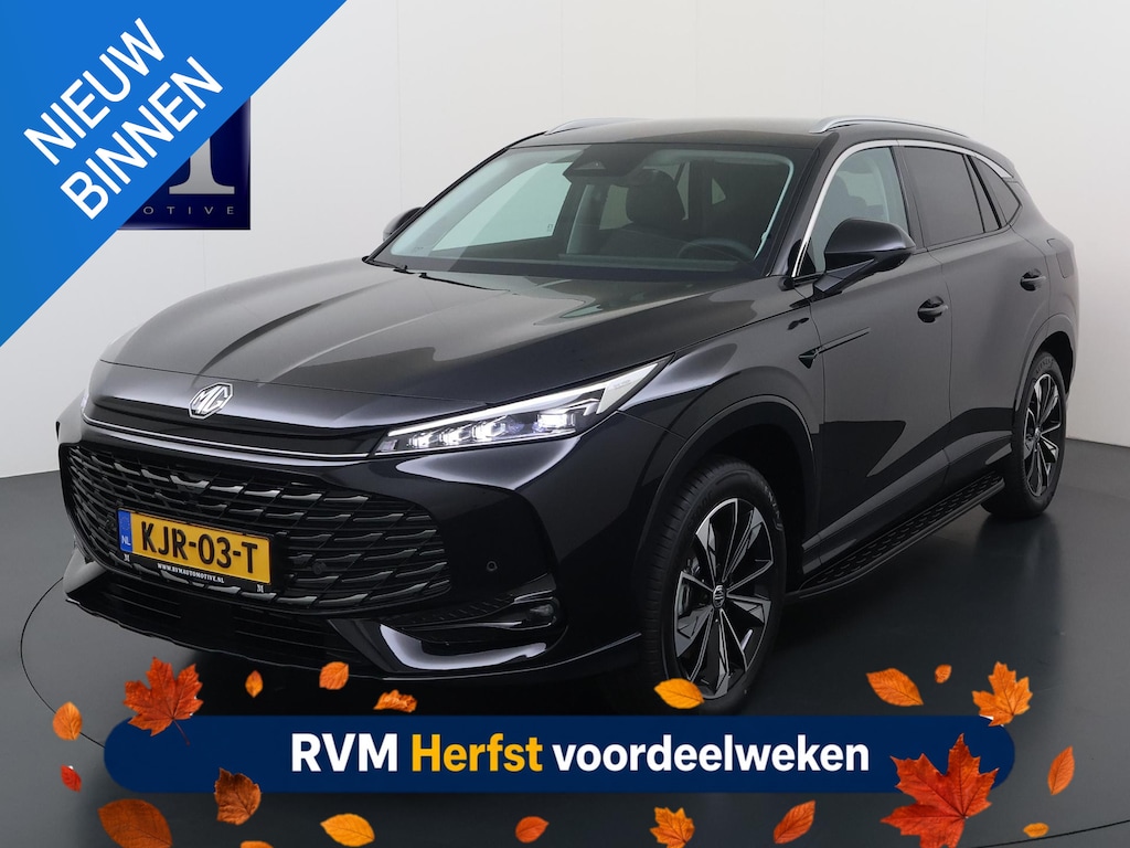 MG MG HS PHEV 1.5 Luxury VAN: € 39.900- VOOR: € 33.330,- UW HERFSTVOORDEEL: € 6.470| ,-PLUG-IN HYBRIDE | 272 PK | NIEUWE AUTO | >1.000 KM TOTAAL BEREIK | 1E REGISTRATIE 03-2026 | 360° CAMERA | ELEKTRISCHE ACHTERKLEP | 7 JAAR MG GARANTIE T/M 2033 | APPLE CARPLAY | ANDROID AUTO | STOELVERWARMING | FULL LED | ELEKTRISCHE STOELEN