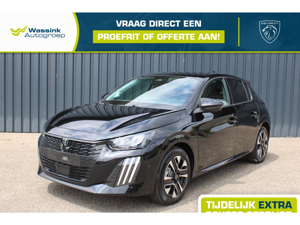 Peugeot 208 1.2 Hybrid 110 e-DCS6 Allure Automaat VOORRAAD VOORDEEL | Carplay | Navigatie | Camera | DAB