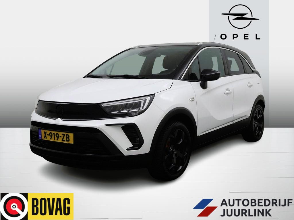 Opel Crossland 1.2T 130pk Ultimate Automaat Pano/Camera/LED /Alcantara/HeadUp Display/LM Velgen/AGR/Winterpakket
