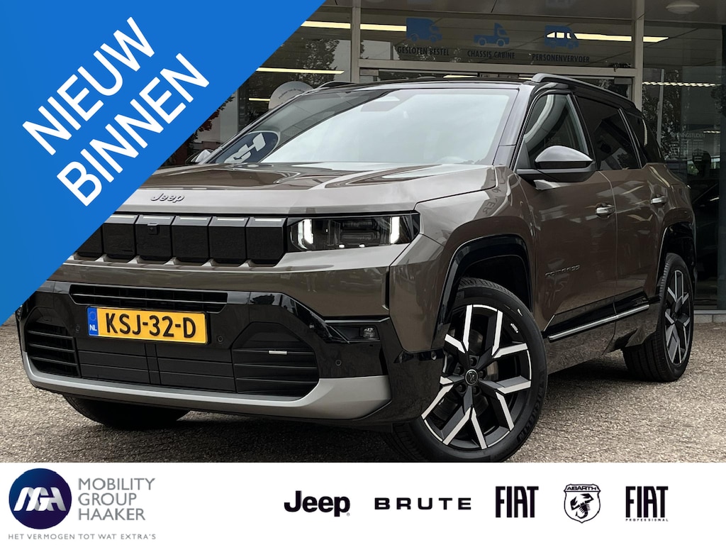 Jeep Compass 1.6 e-Hybrid Plug-In Summit | Adaptive cruise control | Massage stoelen | Apple/Android