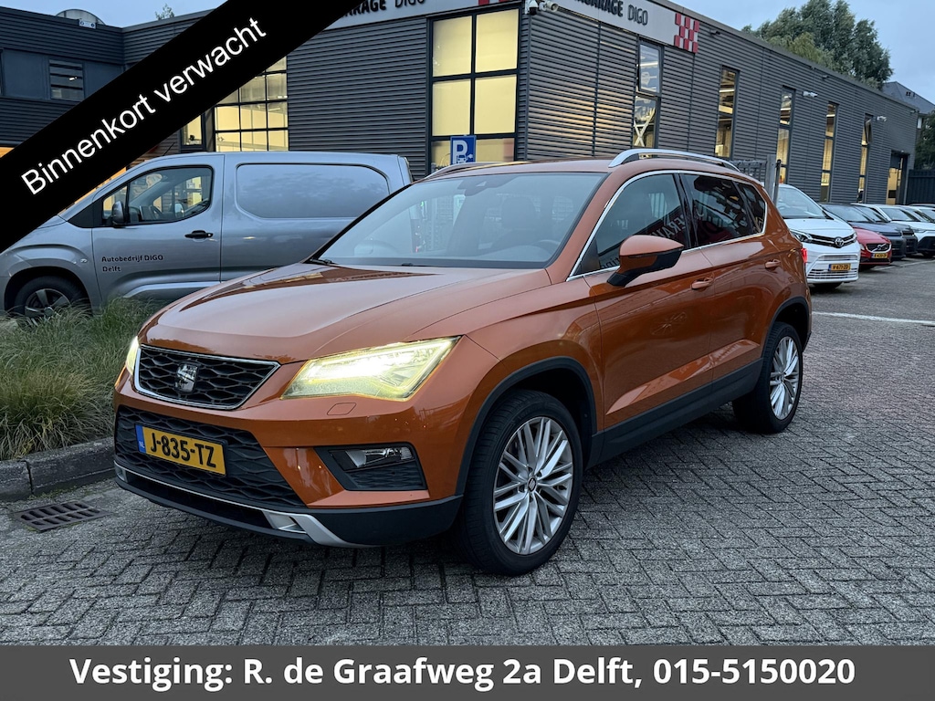 SEAT Ateca 1.4 EcoTSI Style | Stoel verwarming | Navigatie | Achteruitrij Camera | Sportstoelen met Alcantara |