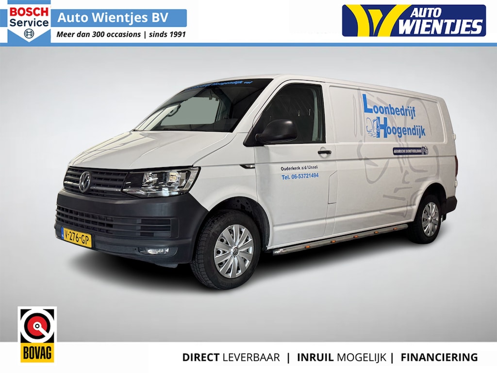 Volkswagen Transporter 2.0 TDI DSG | Lang 3-Pers | Airco | Cruise | Navi | Trekhaak