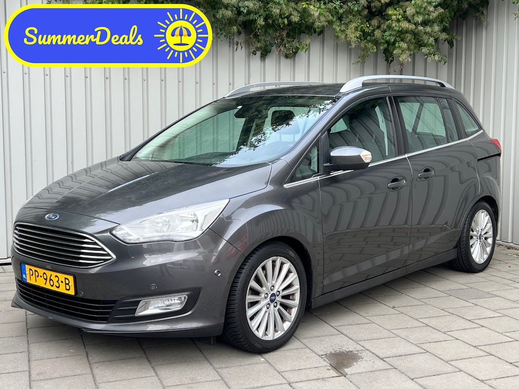Ford Grand C-Max 1.0 Titanium|7 Persoons|Navigatie|Climate Control|