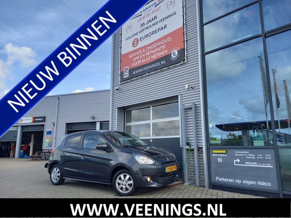Mitsubishi Space Star 1.2 Instyle - 1E EIGENAAR - NL AUTO - CAMERA - FIETSENDRAGER - CLIMATE CONTROL - CRUISE  CONTROL - NAVIGATIE -