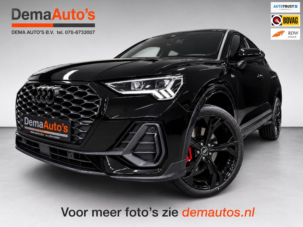 Audi Q3 Sportback 45 TFSI e 3X S-LINE 20" NAVI/V-COCKPIT/SFEERVERL/CARPLAY/ADAPT-CRUISE/DAB/CAM///