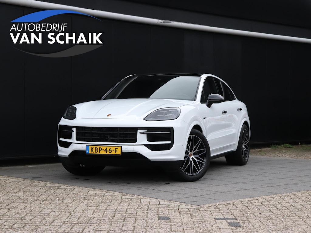 Porsche Cayenne 3.0 E-Hybrid | LEDER | LUCHTVERING | PANO-DAK | MASSAGE | BOSE | STOELVERK. | SPORTCHRONO | 360° CAMERA | ADAPT. CRUISE | NAVI | DESIGN PAKKET |
