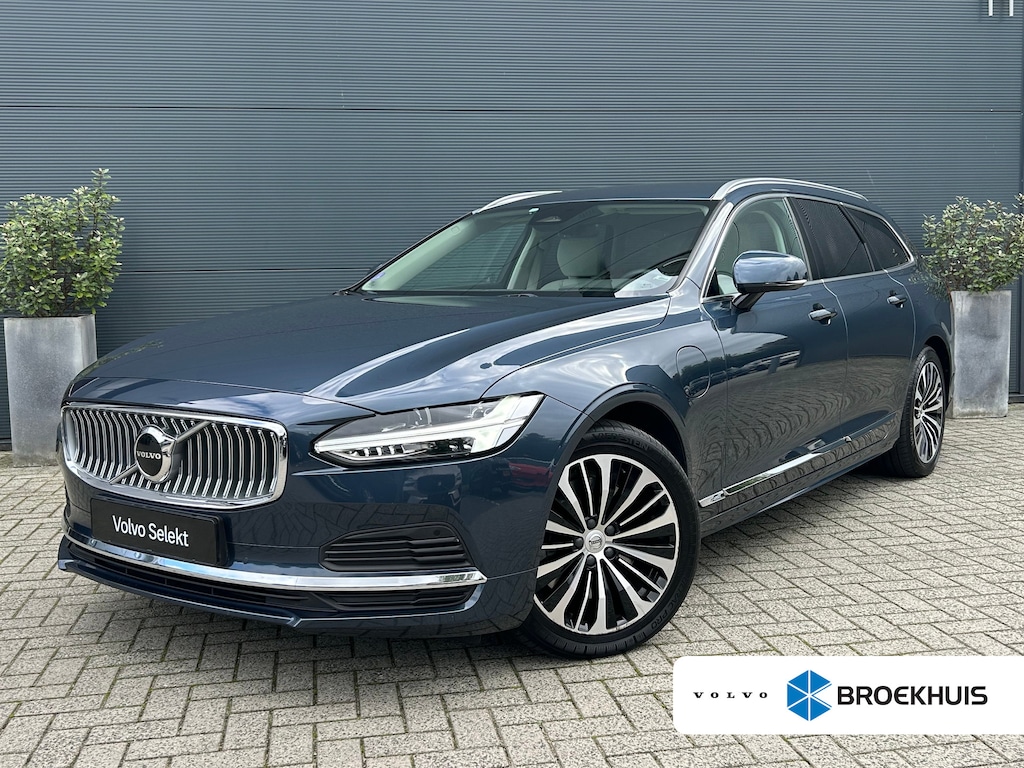 Volvo V90 Long Range 2.0 T6 Plug-in hybrid AWD Core Bright | Memory | sOh 99% | Leder | Pilot Assist | BLIS | Stoel & stuurverwarming | Camera |