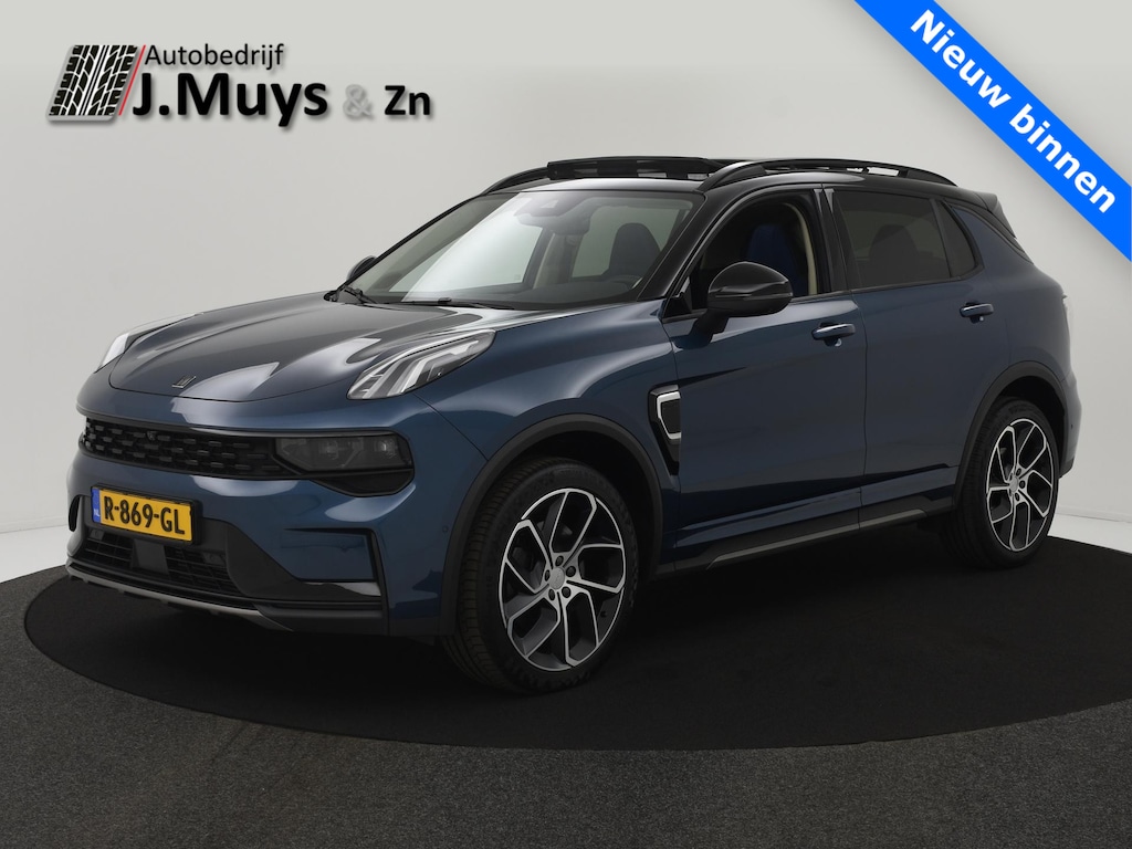 Lynk & Co 01 1.5 PHEV 262PK BLACKLINE PANKDAK|360CAMERA|STOELVERW|MEMORYSTOEL|ELEK.ACHTERKLEP|ORG.NL