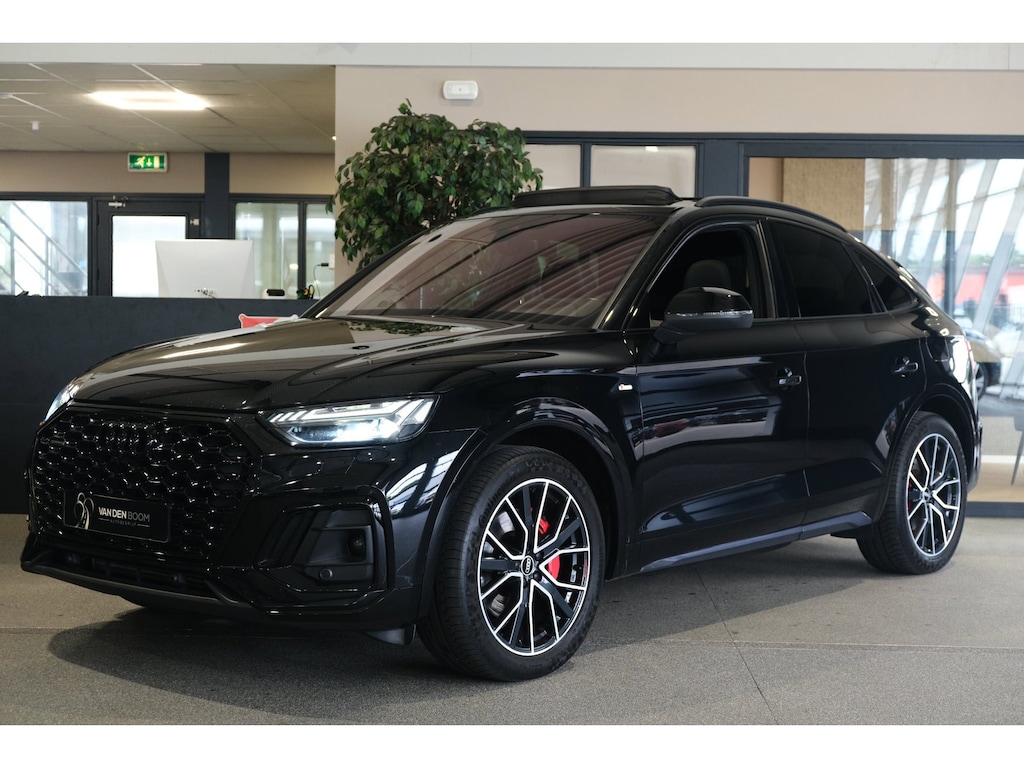 Audi Q5 Sportback 55 TFSI e quattro 367PK 2x S-line RS- Stoel Pano Leder Luchtvering PDC CAM Trekhaak