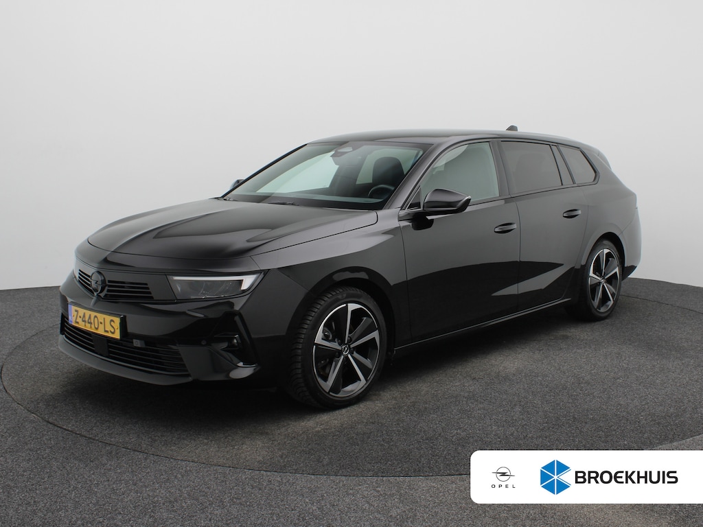Opel Astra Sports Tourer 1.2 Turbo GS TREKHAAK | 4 SEASON | | Apple Carplay/Android Auto|telefoonintegratie premium | Cruise control adaptief met Stop&Go | Electronic climate controle