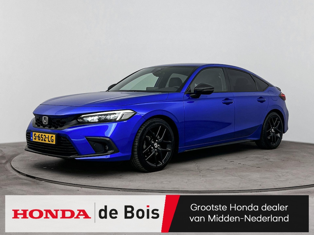 Honda Civic 2.0 e:HEV Sport | 1e Eig! | Tot 10e jaar garantie mogelijk!* | 18 Inch | Spoiler | Navigatie | Apple Carplay/Android Auto |