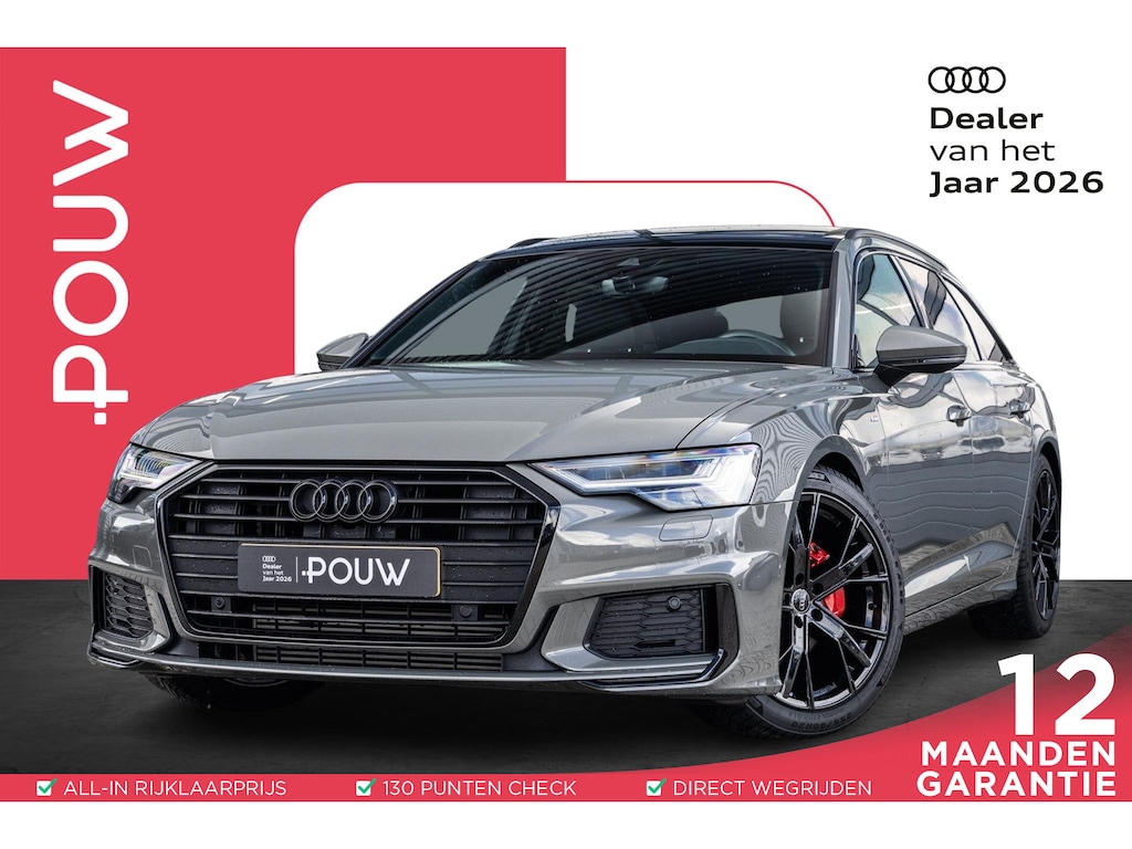 Audi A6 Avant 40 TFSI 204pk S edition Competition | Panoramadak | B&O Audio | Memory | Achteruitrijcamera | Sfeerverlichting
