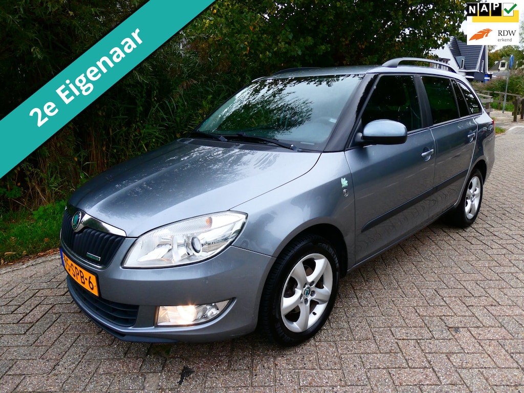 Skoda Fabia Combi 1.2 TDI 75pk 2e eig. Airco Cruise Trekhaak Zuinig 1 op 25