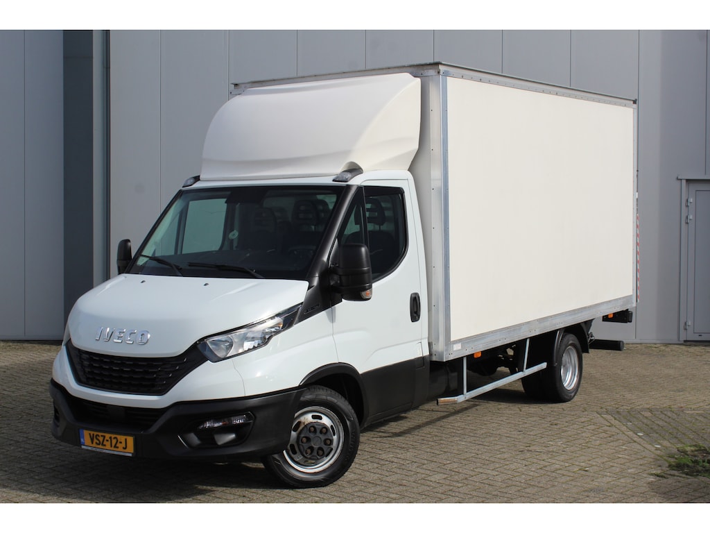 IVECO Daily 35C16H 2.3 410 Bakwagen + Laadklep, 3 Persoons, Airco, Elektrische lift, Cruise control, Bluetooth telefoonvoorb., bijrijdersbank