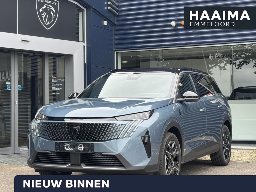 Peugeot 5008 GT Hybrid 145pk e-DCS6 | Adaptieve Cruise Control |Apple Carplay/Android Auto | Stoelverwarming | Lichtmetalen Velgen 19 Inch | Rondom zichtcamera | Dodehoek bewaking