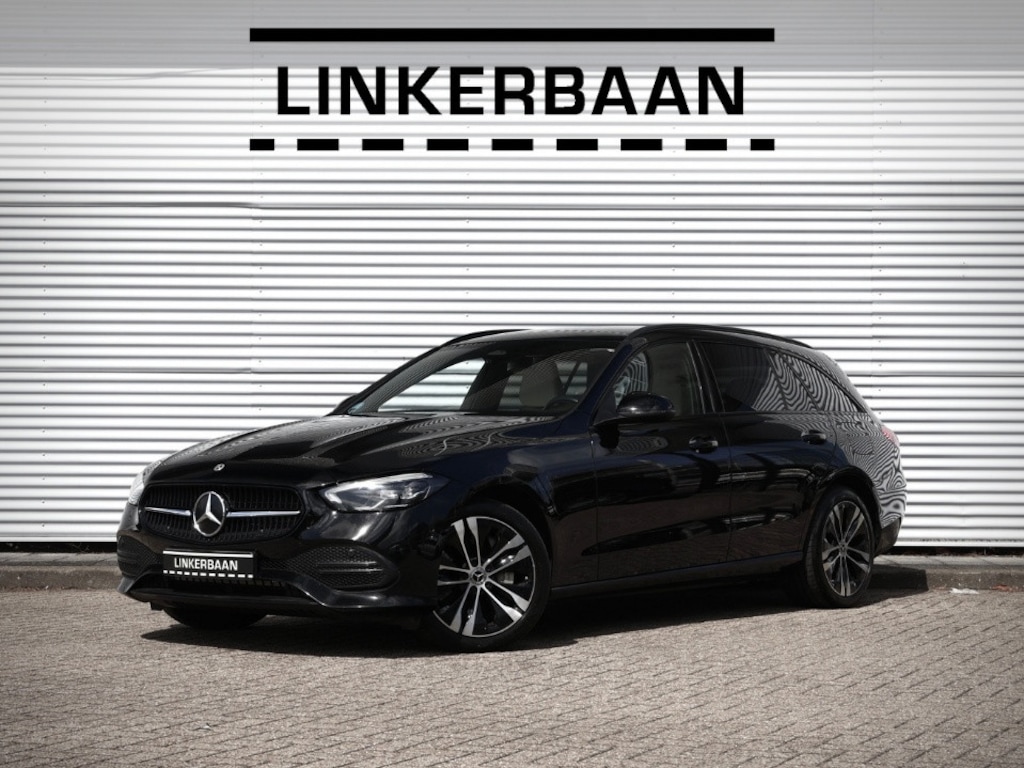 Mercedes-Benz C-klasse Estate C 300 e | Business | Panodak | Trekhaak | Night | Leder |