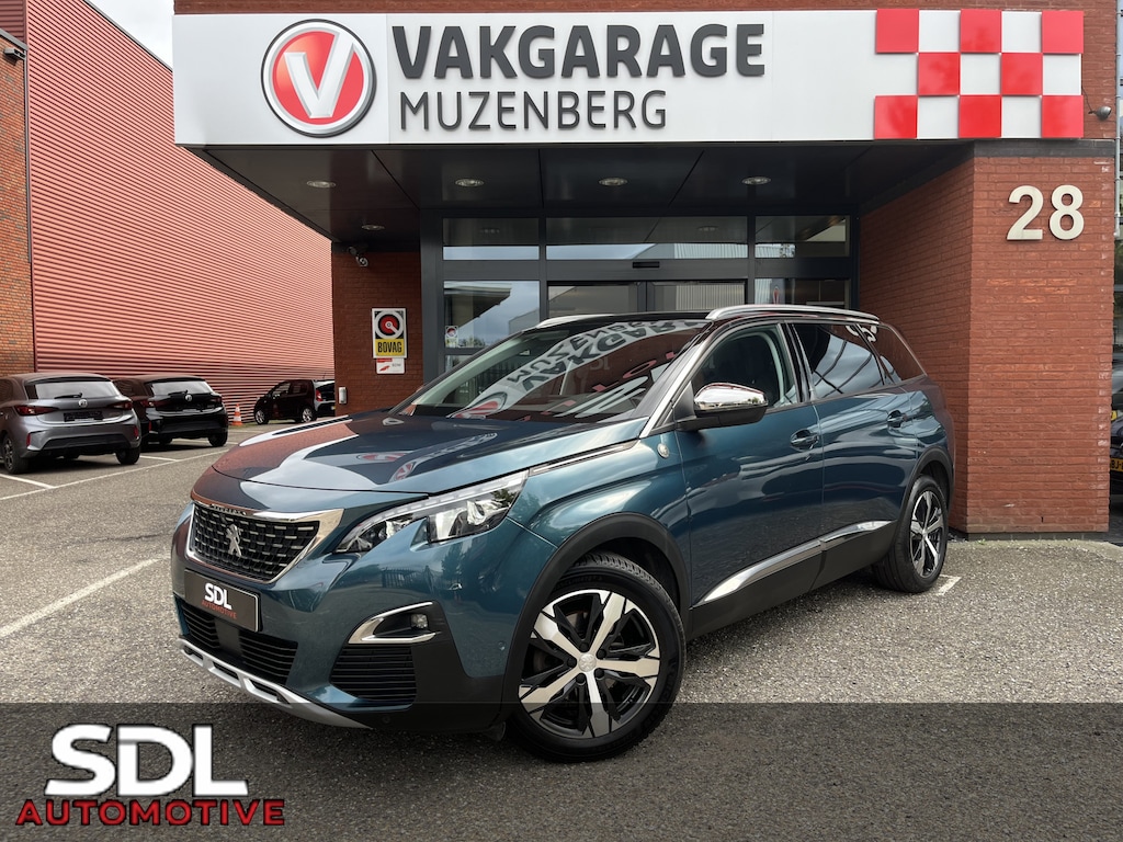 Peugeot 5008 1.2 130 PK GT-Line Crossway 7P. // ADAPT. CRUISE // SCHUIF-KANTELDAK // LEDER-ALCANTARA // ELEK. STOEL+GEHEUGEN // FOCAL AUDIO // AFN. TREKHAAK // DODEHOEK //