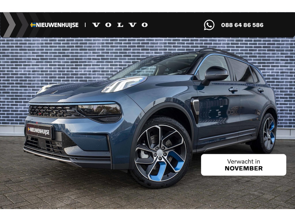 Lynk & Co 01 1.5 | Trekhaak | All Season banden | Adaptieve Cruise Control | Stoelverwarming | Schuif/kanteldak | Elektr. bestuurdersstoel | Parkeercamera |