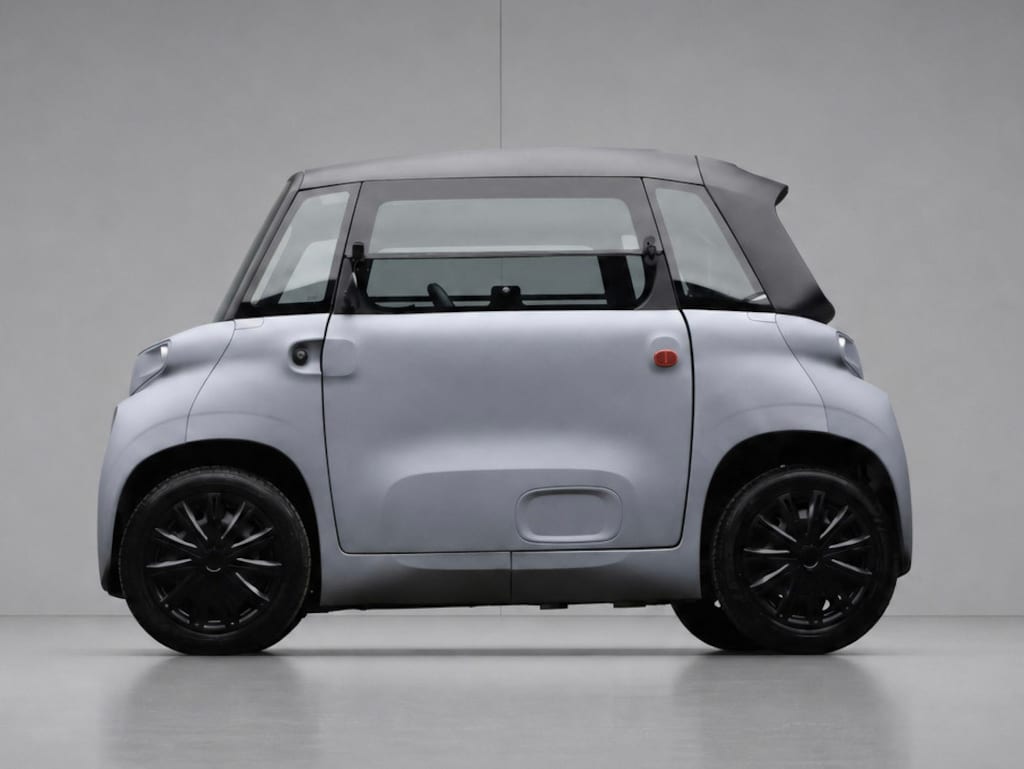 Citroën Ami Brommobiel AMI Sport (PANORAMADAK,DIGITAL COCKPIT,LEDER,BLACK AND GREY EDITION,SPORTSTOELEN,NETTE STAAT)