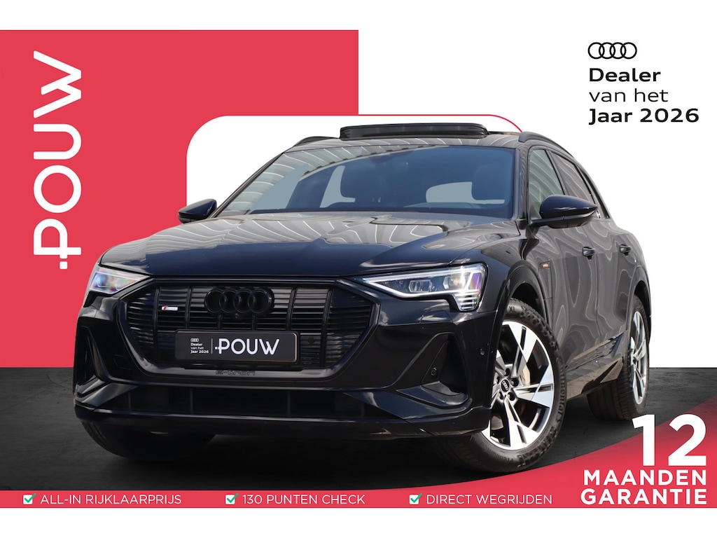 Audi E-tron 50 313pk quattro S edition 71 kWh | SoH 97% | Panormadak | Adaptive Cruise | Voorstoelen Verwarmd | 360 Camera | Elektrische Voorstoelen | 20'' LM Velgen