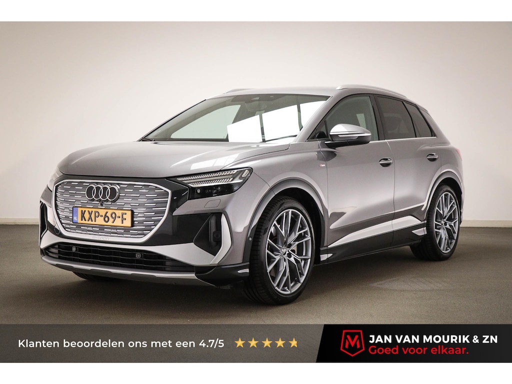 Audi Q4 e-tron 40 Edition 77 kWh | MATRIX LED | HEAD UP | NAVIGATIE | DAB | APPLE | CAMERA | 21"