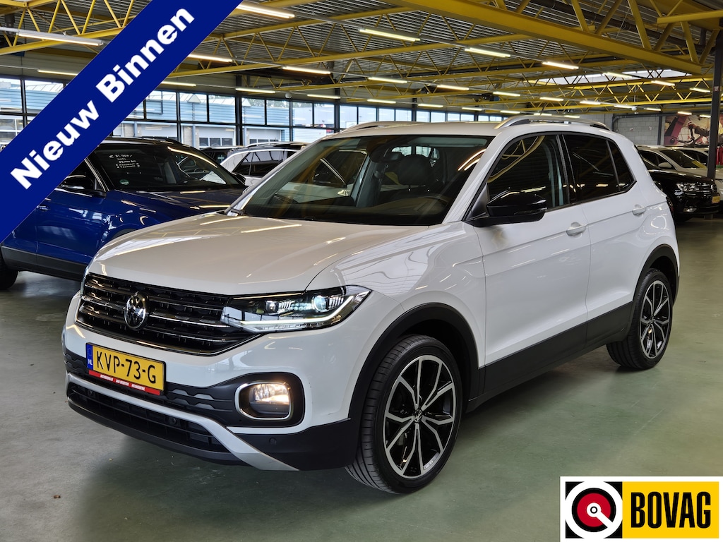 Volkswagen T-Cross 1.0 TSI Style -110pk- Automaat | Black Design | Camera | Climate Control | Rijklaarprijs incl. 1 jaar Bovag garantie