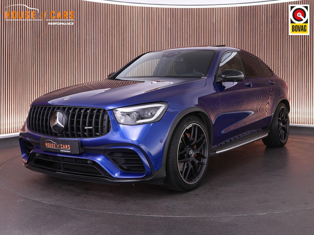 Mercedes-Benz GLC Coupe 300e 319pk 4MATIC AMG-Line |63 AMG bumpers|21"AMG velgen|kleppen systeem|schuif/kantel|Burmester|leder|Apple Carplay|360 camera|adaptive cruise control|blind spot|