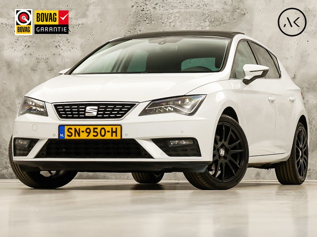 SEAT Leon 1.4 TSI ACT FR Dynamic X Sport 150Pk Automaat (PANORAMADAK, NAVIGATIE, LEDER/ALCANTARA, STOELVERWARMING, ADAPTIVE CRUISE, GETINT GLAS, LED KOPLAMPEN, NIEUWSTAAT)
