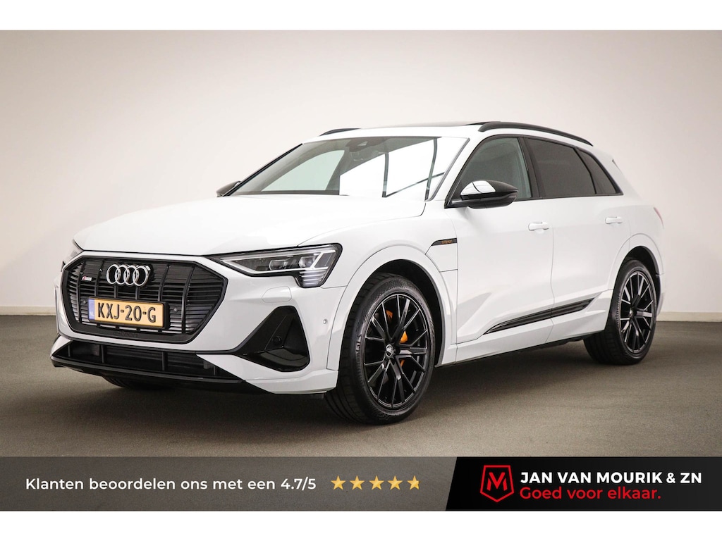 Audi E-tron 55 S-line quattro 300kW | SOH 95% | PANORAMADAK | LUCHTVERING | B&O | CAMERA | 21"