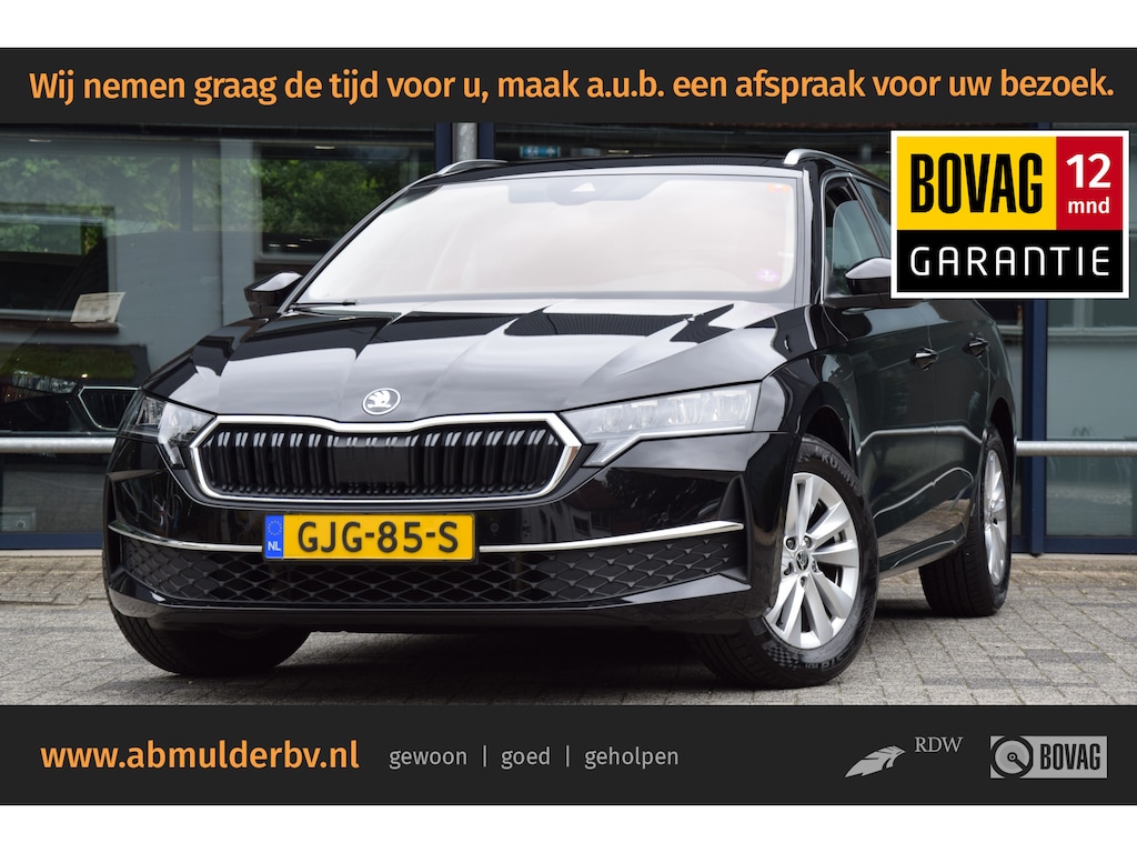 Skoda Octavia Combi 1.5 TSI 150PK MHEV Business Edition DSG Automaat | Fabrieksgarantie | Org. NL | Trekhaak | Adaptive Cruise Control | Stoel en Stuurverwarming | Vitrual dashboard |