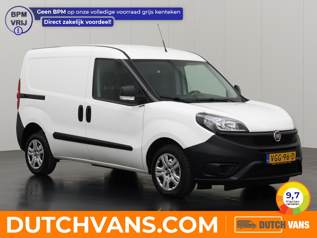 Fiat Doblò 1.6MJ 105PK | 3-Zits | Airco | Cruise | Betimmering