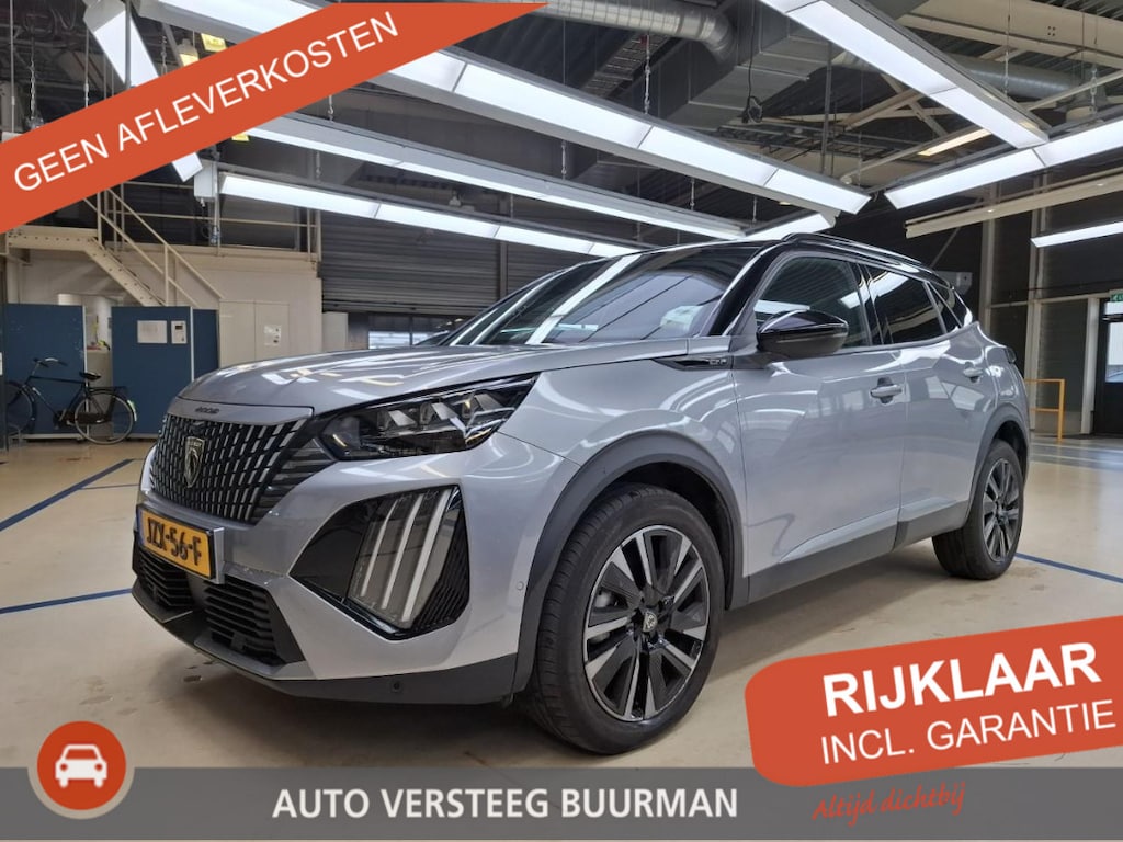 Peugeot 2008 1.2 Hybrid 145PK GT Automaat Navigatie, Rondom zichtcamera,18 inch Velgen, Apple carplay/Android Auto