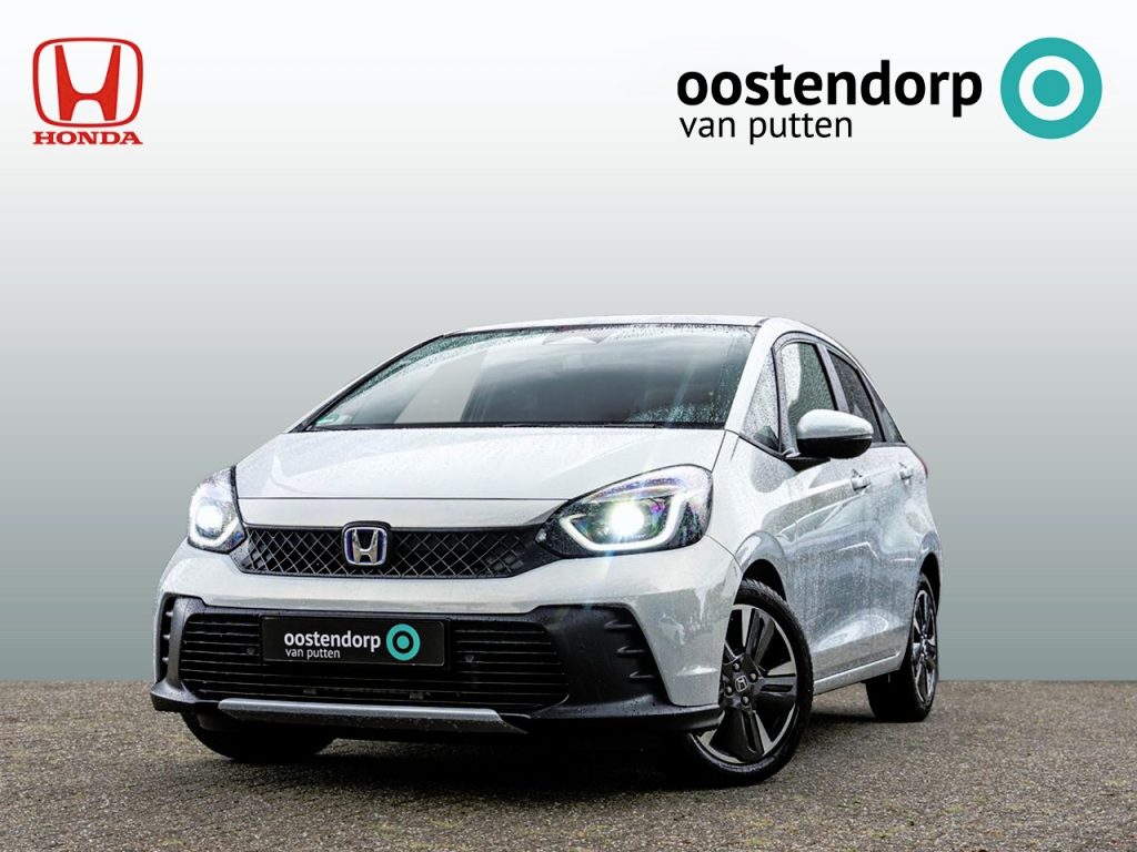 Honda Jazz 1.5 Full Hybrid Advance | Premium Sunlight Silver | verwarmd stuurwiel | Adaptieve cruise control | stoelverwarming | privacy glass