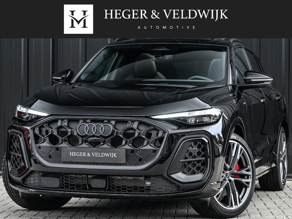Audi Q5 E-Hybrid quattro 270KW S edition Competition | Panoramadak | 5 Jr Garantie | Luchtvering | B&O | 360 Camera | Adaptive Cruise | Memory Seat | Ambiance Interieur | Stoelverwarming V+A | Stuurverwarming | Trekhaak |