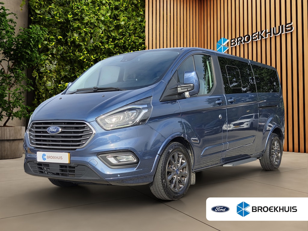 Ford Transit Custom 320 2.0 170PK Dubbele cabine Automaat Adaptieve cruise | Trekhaak | Xenon | Camera | Stoel- stuurverw. | Carplay | Leer